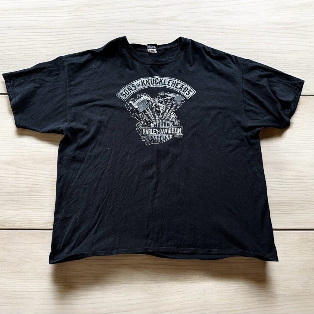 ✨MIDWEST PRINCESS✨ Harley-Davidson Black Graphic T-Shirt Size 3XL